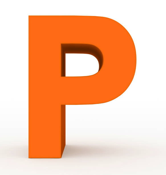 istock letter P 3d orange isolated on white 1013558532
