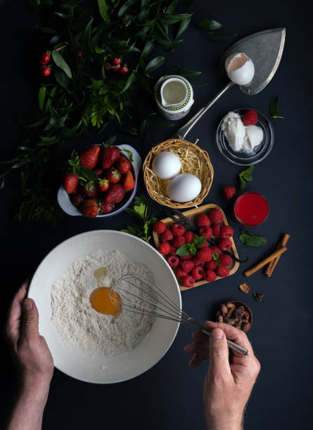 istock A  man prepares the dessert in the dark 1013574840