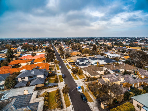 istock Carrum - suburb in Melbourne, Australia. Aerial view 1013581394