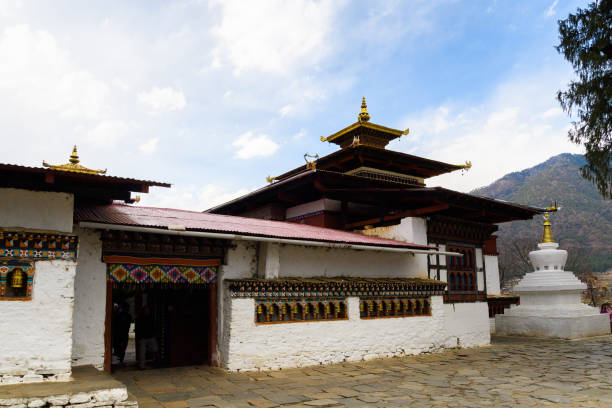 istock Temple in Paro Valley, Bhutan 1013605720
