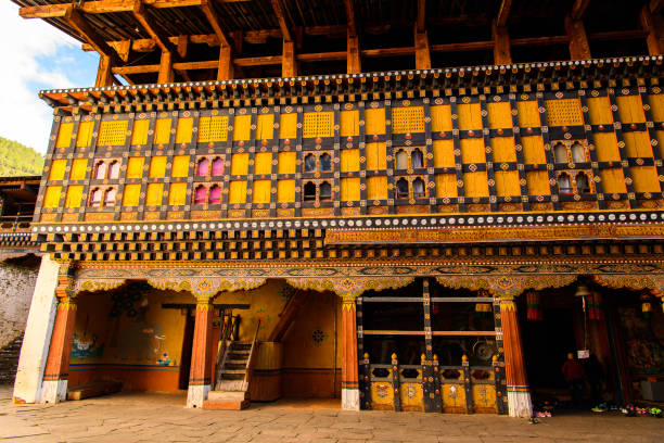 istock Temple in Himalayan Buddhist sacred site of Paro Valley, Bhutan 1013607038