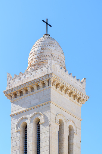 Notre Dame d'Afrique (Our Lady of Africa), a Roman Catholic basilica in Algiers, Algeria,