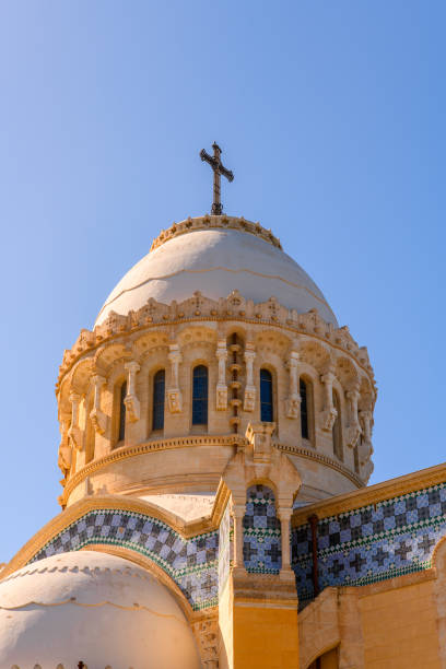 istock Notre Dame d'Afrique (Our Lady of Africa), a Roman Catholic basilica in Algiers, Algeria, 1013621026