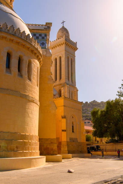 istock Notre Dame d'Afrique (Our Lady of Africa), a Roman Catholic basilica in Algiers, Algeria, 1013621076