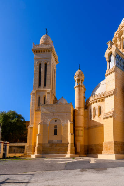istock Notre Dame d'Afrique (Our Lady of Africa), a Roman Catholic basilica in Algiers, Algeria, 1013621316