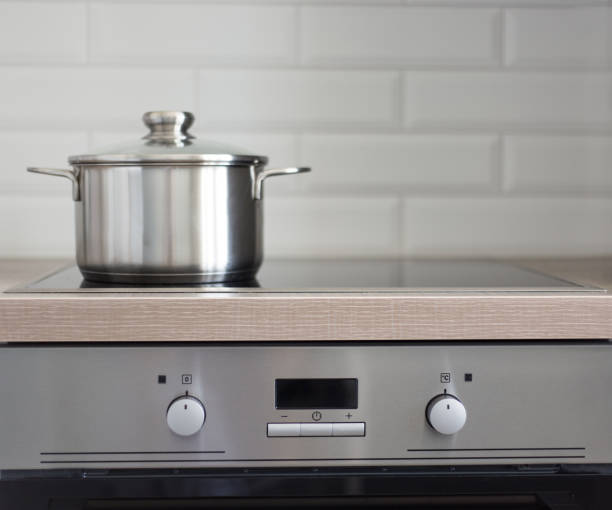 istock pot on electric stove in modern kitchen 1013625082