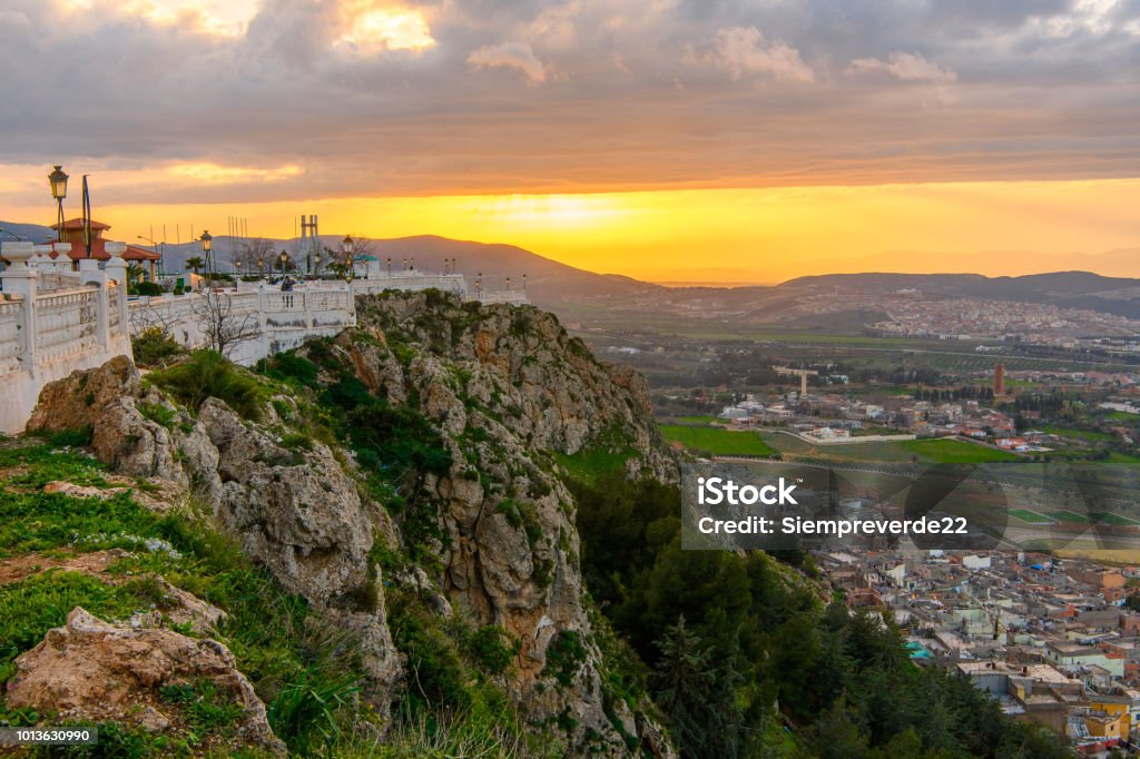 Plateau de Lalla Setti of Tlemcen, a city in north-western Algeria Algeria Stock Photo
