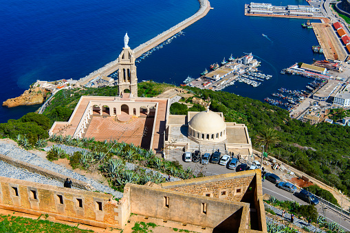 Santa Cruz fort of Oran, a coastal city of Algeria