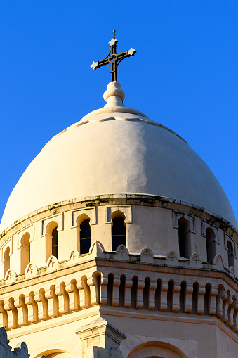 Basilica of Saint Augustin in Annaba, the fourth largest city in Algeria