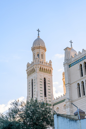 Basilica of Saint Augustin in Annaba, the fourth largest city in Algeria