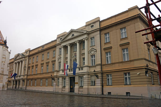 istock Croatian Parliament, Zagreb 1013669044