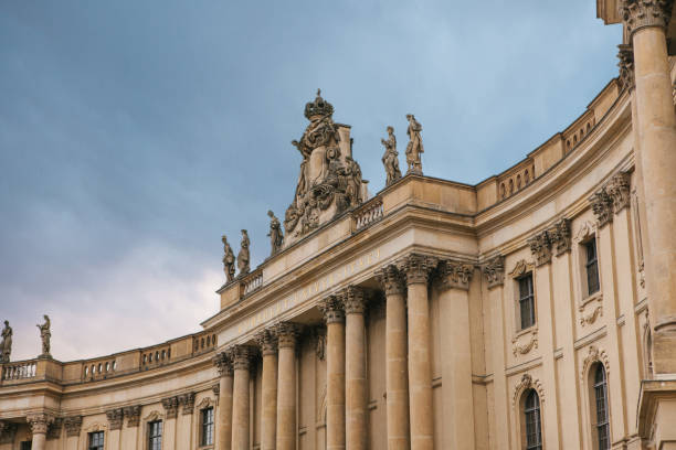 istock Humboldt University in Berlin against a blue sky 1013672232