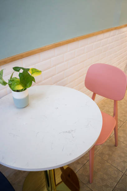 istock Indoor plant on coffee shop table 1013694852