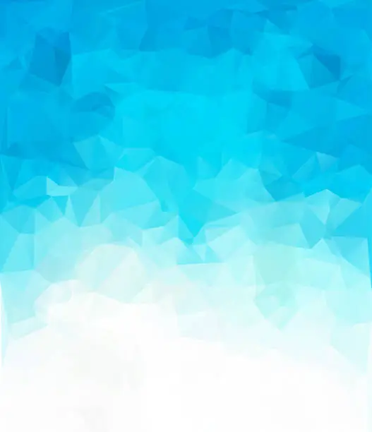 Vector illustration of Blue geometric shapes, abstract vector background.