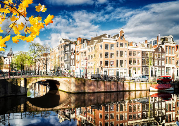 istock Houses of Amstardam, Netherlands 1013719228