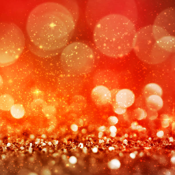 istock Christmas light background.  Holiday glowing backdrop. Defocused Background With Blinking Stars. Blurred Bokeh. 1013730468