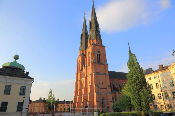 istock Ancient view on the old cathedral. Uppsala, Sweden, Europe. 1013730716