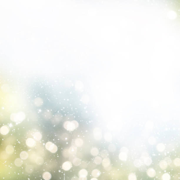 istock Christmas light background.  Holiday glowing backdrop. Defocused Background With Blinking Stars. Blurred Bokeh. 1013731458