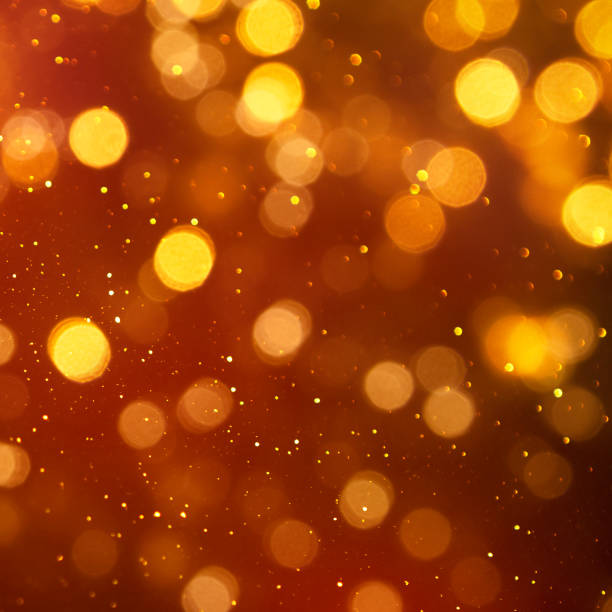 istock Christmas light background.  Holiday glowing backdrop. Defocused Background With Blinking Stars. Blurred Bokeh. 1013731506