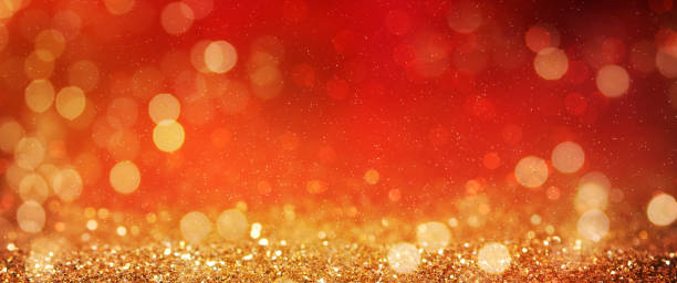 istock Christmas light background.  Holiday glowing backdrop. Defocused Background With Blinking Stars. Blurred Bokeh. 1013733784
