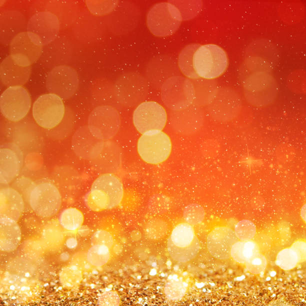 istock Christmas light background.  Holiday glowing backdrop. Defocused Background With Blinking Stars. Blurred Bokeh. 1013733960