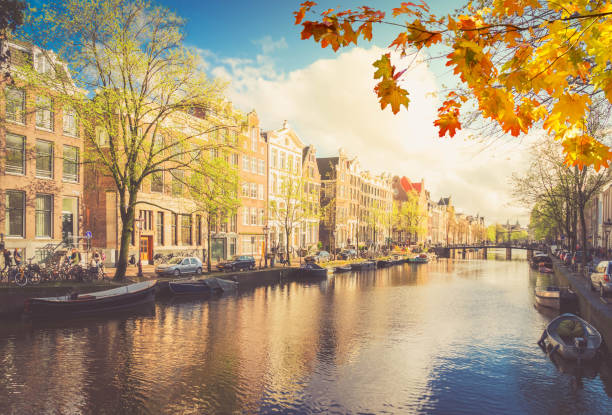 istock Houses of Amstardam, Netherlands 1013734622