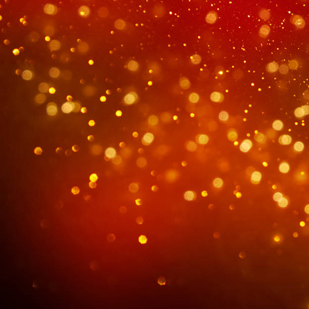 istock Christmas light background.  Holiday glowing backdrop. Defocused Background With Blinking Stars. Blurred Bokeh. 1013756536