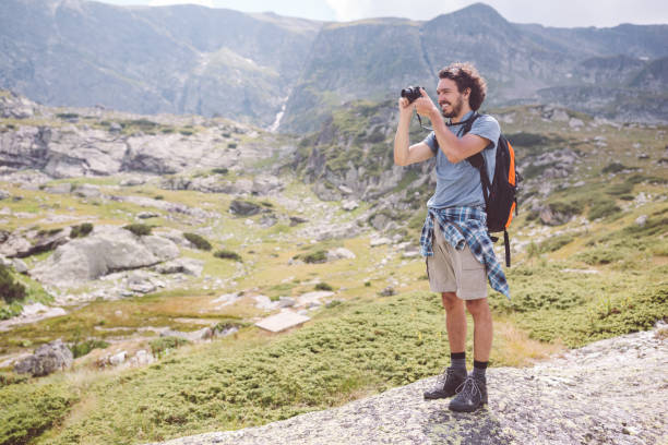 istock Photographer hiking the Balkans 1013756806