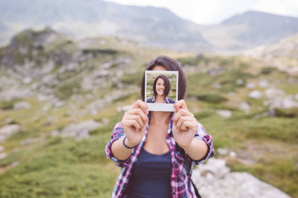 istock Mixed race woman hiking 1013756924