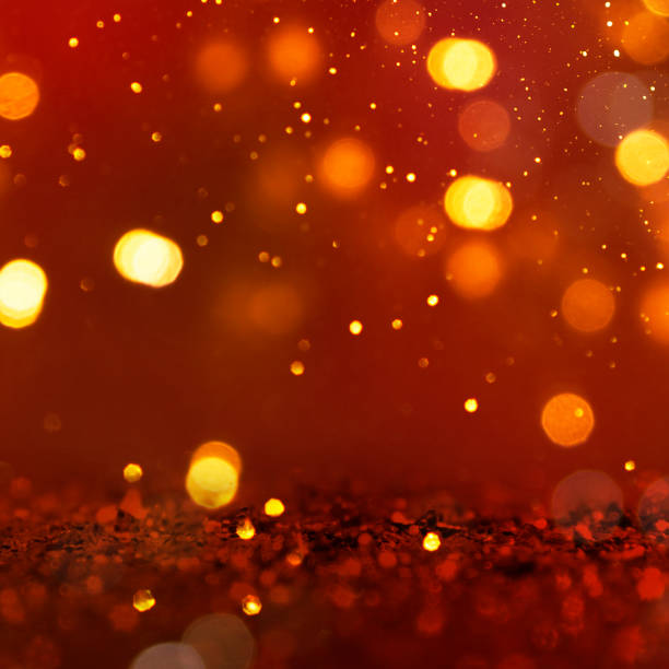 istock Christmas light background.  Holiday glowing backdrop. Defocused Background With Blinking Stars. Blurred Bokeh. 1013758352