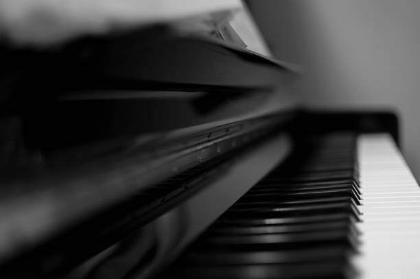 istock Piano out of Focus with Sheet Music 1013762352