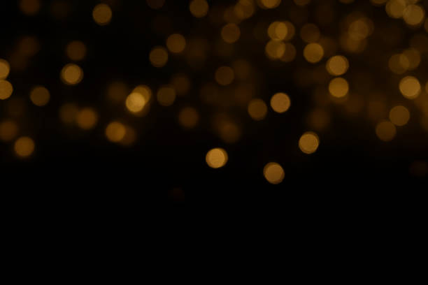 istock Bokeh light background.  Holiday glowing backdrop. Defocused Background With Blinking Stars. Blurred Bokeh. 1013765642