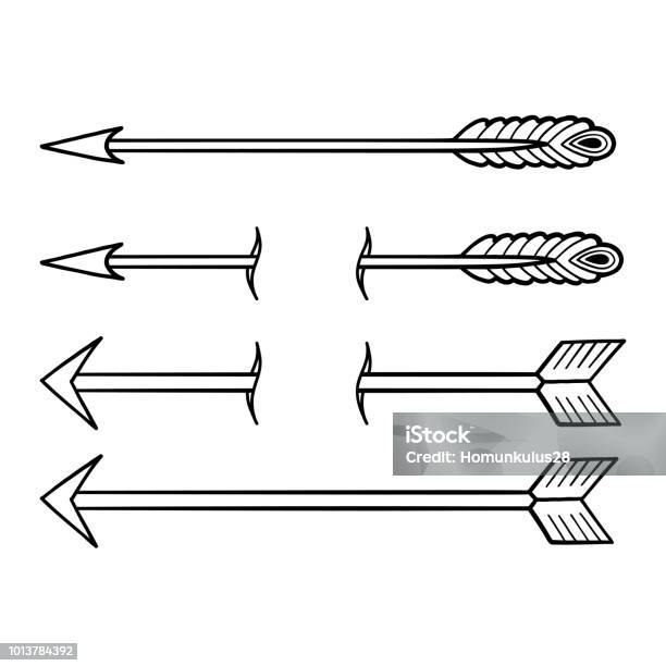 Ðñððððñðµ Rgb Stock Illustration - Download Image Now - American Culture, Arrow - Bow and Arrow, Art