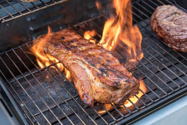 istock Grilled pork. spareribs 1013785702