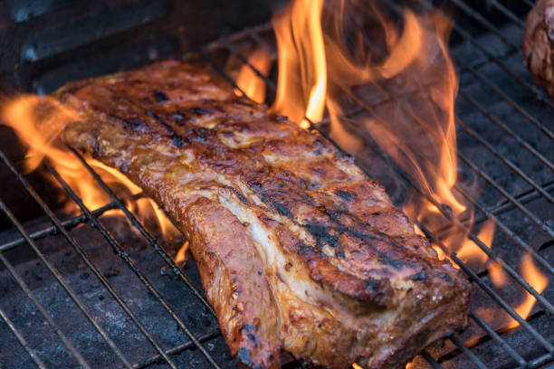 istock Grilled pork. spareribs 1013789328