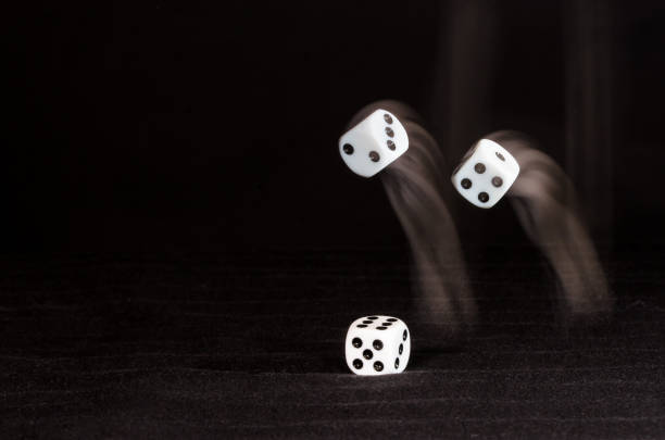istock Risking All on a Roll of the Dice 1013795066