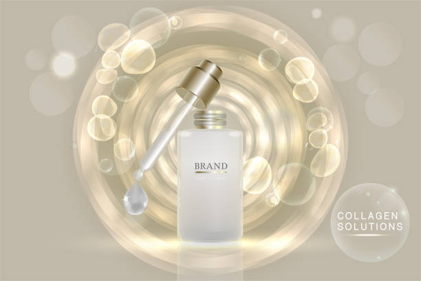 istock Beauty product, White cosmetic container with advertising background ready to use, luxury skin care ad 1013795510