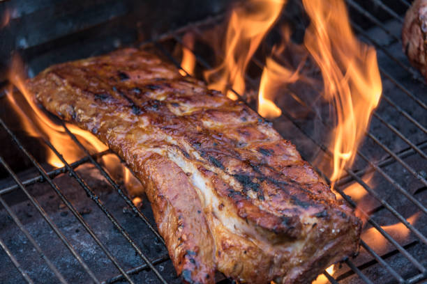 istock Grilled pork. spareribs 1013796136