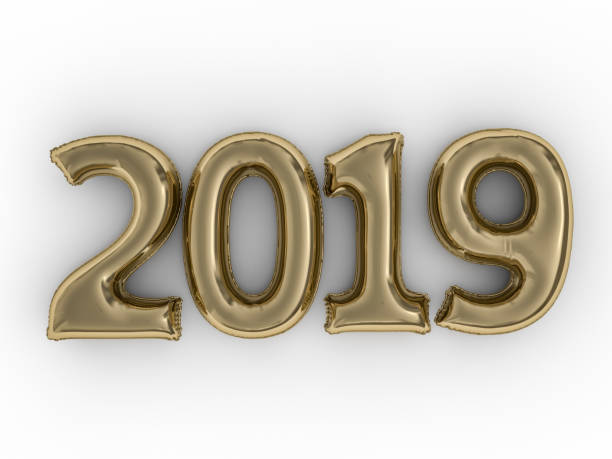 istock New year balloons. 3D 1013803102