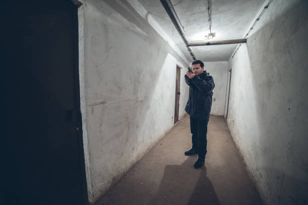 istock FBI agent on a criminal pursuit 1013817636