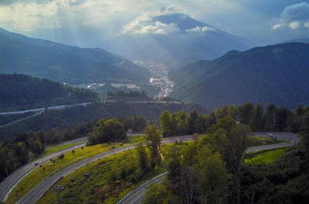 istock view from the top mountain hotels 1013820260