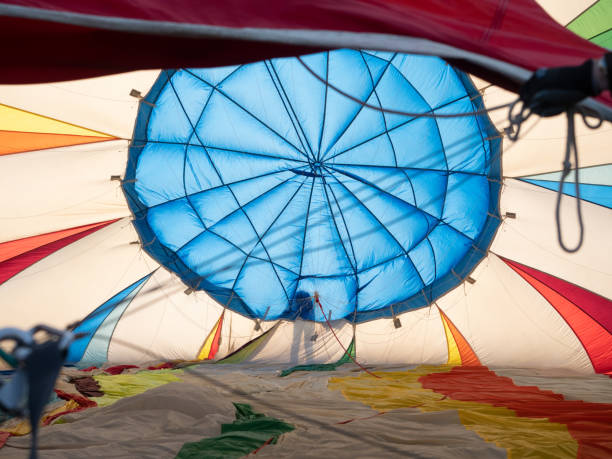 istock A Colorful Hot Air Balloon Being Inflated 1013865276