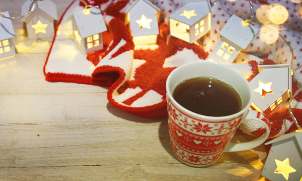 istock Christmas cozy decoration and lighting 1013867658