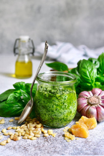istock Homemade sauce pesto 1013870196