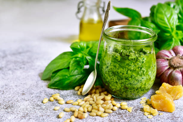 istock Homemade sauce pesto 1013870204