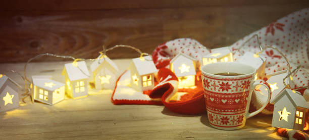 istock Christmas cozy decoration and lighting 1013873496