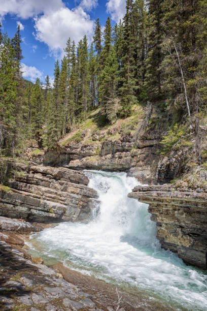istock Johnston Canyon Upper Falls, Banff National Park, Alberta, Canada 1013878390