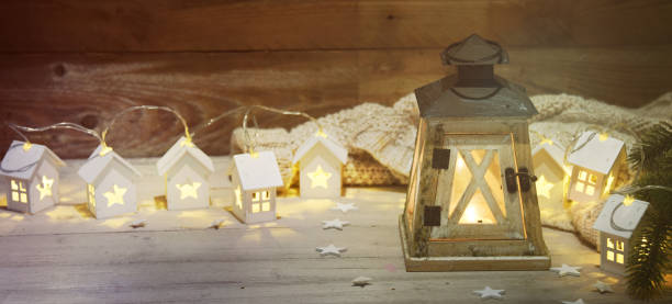 istock Christmas cozy decoration and lighting 1013878856