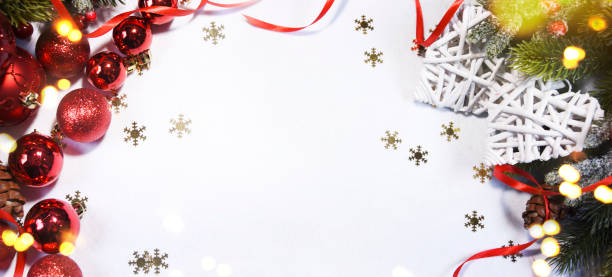istock Christmas background with decoration 1013883952