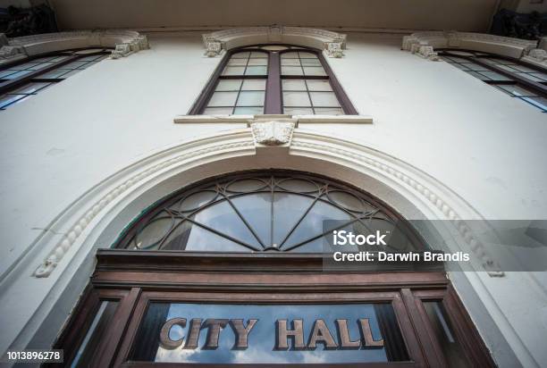 City Hall Stock Photo - Download Image Now - Small Town, Small Town America, Town Hall - Government Building